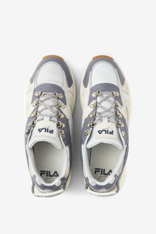 Metal Silver Men's Fila Trail-o-byte Sneakers | Fila364JP