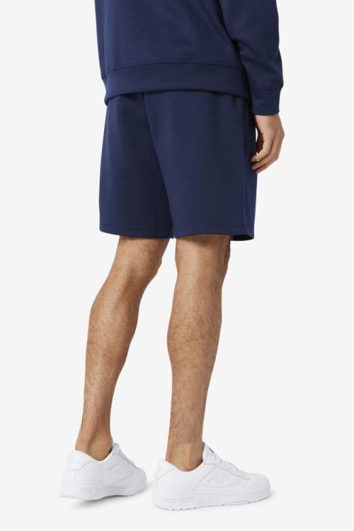 Navy / Black Men's Fila Balban Shorts | Fila059GR