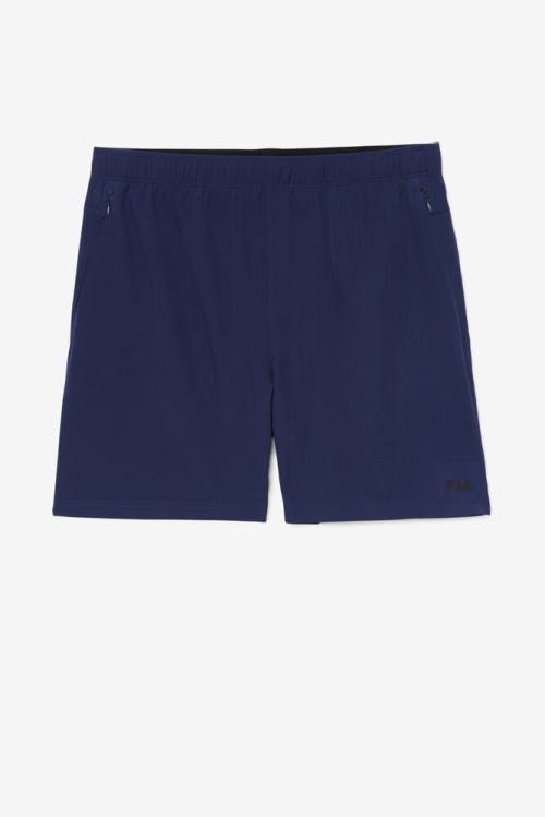 Navy / Black Men\'s Fila Finula Shorts | Fila738TM