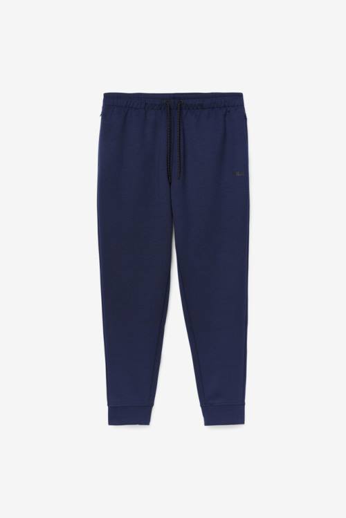 Navy / Black Men\'s Fila Himmat Jogger Pants | Fila039FN