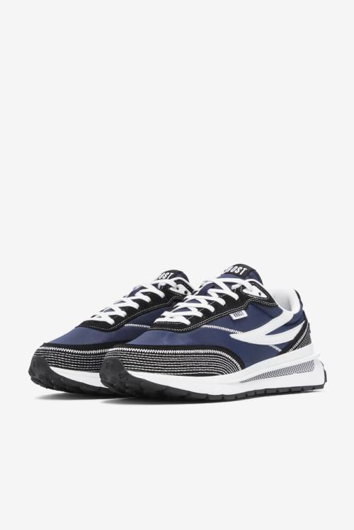 Navy / Black / White Women's Fila Renno X Krost Sneakers | Fila137AD