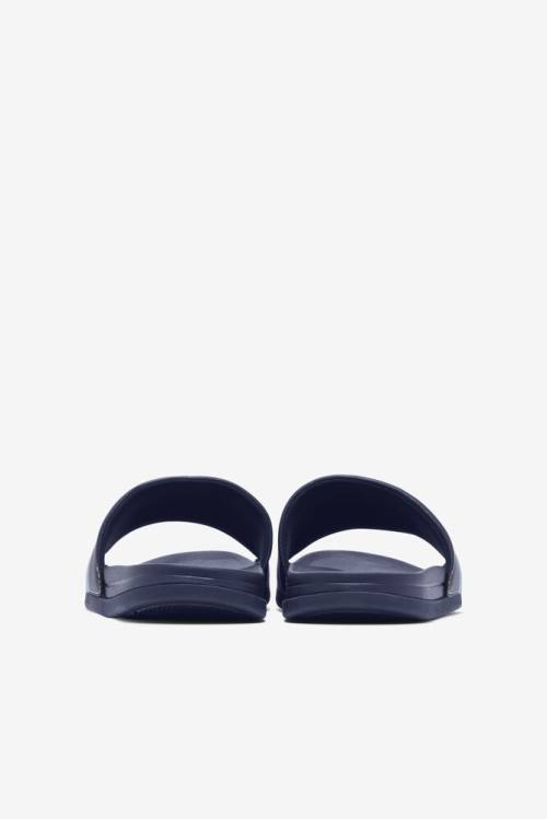 Navy Men's Fila 110 Year Collection Drifter Lux Slides | Fila945EI