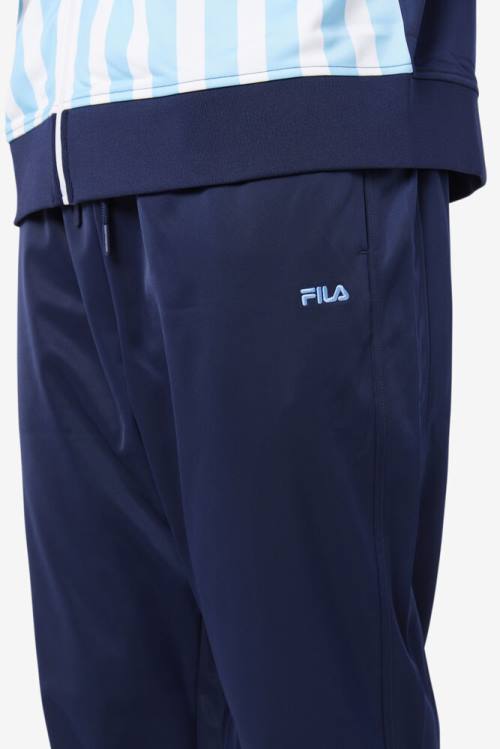 Navy Men's Fila Argentina Track Pants | Fila649GI