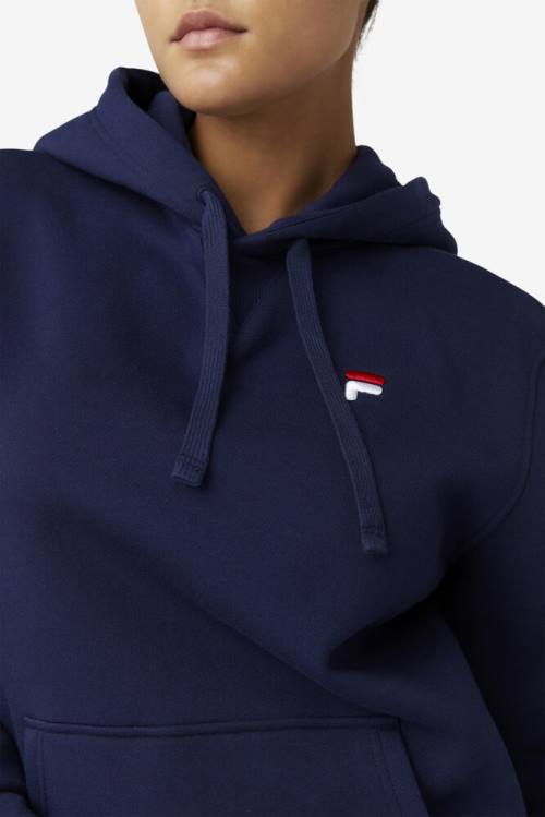 Navy Men's Fila Godfrey Hoodie | Fila254XS