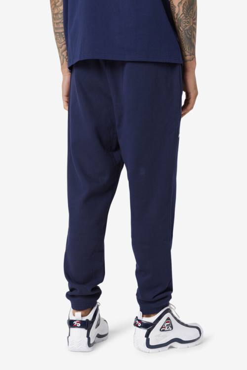 Navy Men's Fila Grant Hill Orson Pants | Fila967HO