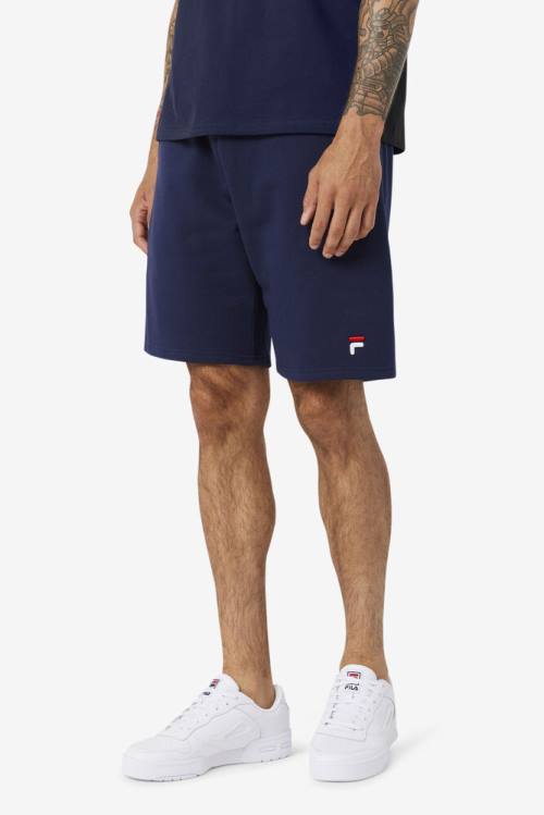 Navy Men's Fila Kasta Shorts | Fila241DS