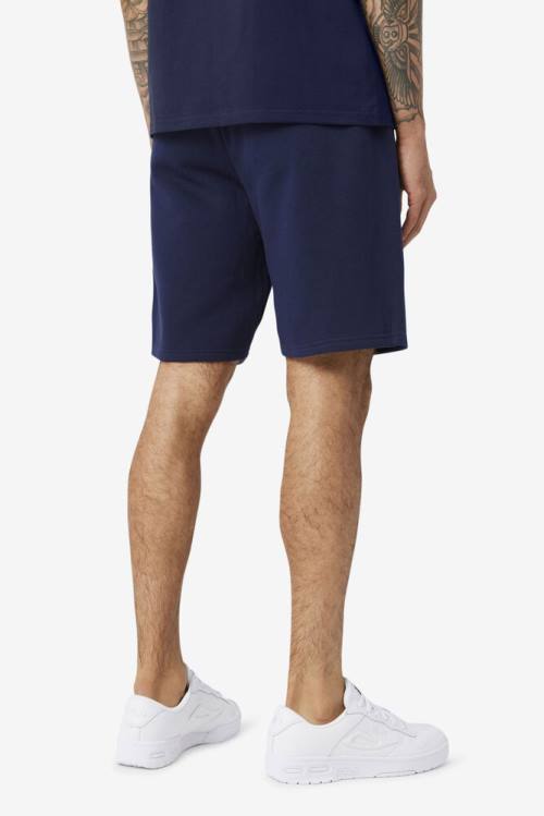 Navy Men's Fila Kasta Shorts | Fila241DS