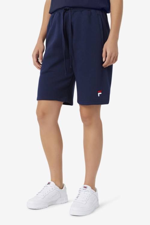 Navy Men's Fila Kasta Shorts | Fila241DS