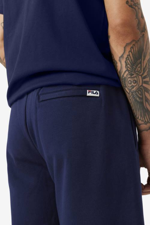 Navy Men's Fila Kasta Shorts | Fila241DS