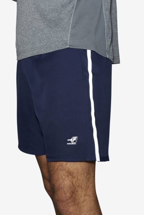 Navy Men's Fila Pickleball Shorts | Fila306EC