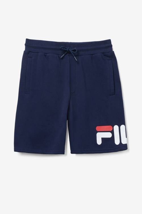 Navy Men\'s Fila Zeshawn Shorts | Fila839UG