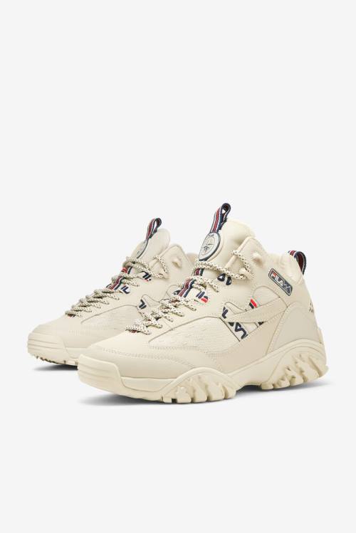 Navy / Red Men's Fila Fixture Cement Boots | Fila453SU