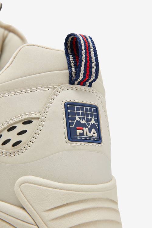 Navy / Red Men's Fila Fixture Cement Boots | Fila453SU