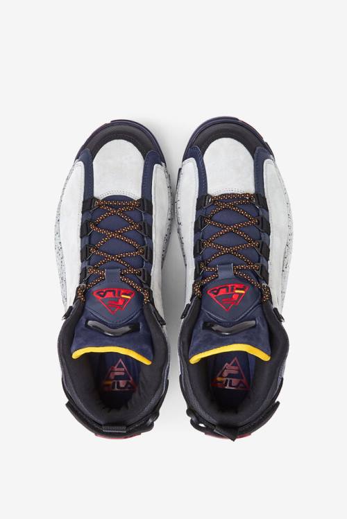 Navy / Silver / Black Men's Fila Grant Hill 2 Outdoor Boots | Fila367IY