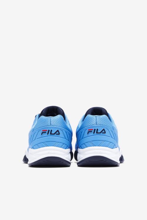 Navy / White Men's Fila Axilus 2 Energized Tennis Shoes | Fila149UN