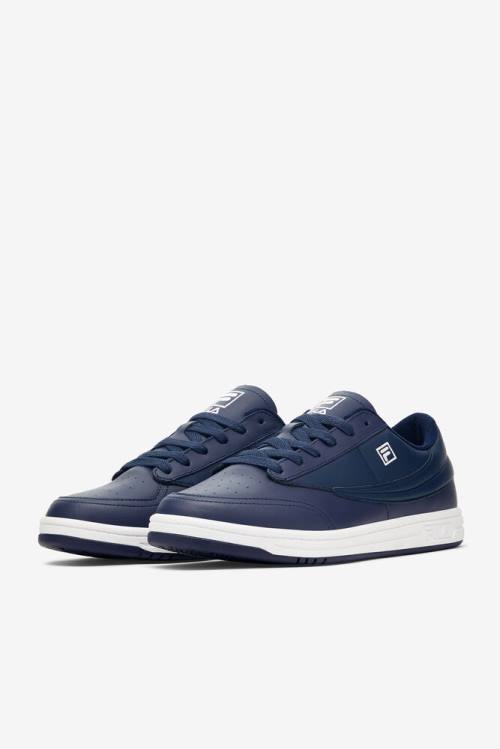 Navy / White Men's Fila Tennis 88 Tennis Shoes | Fila821YQ