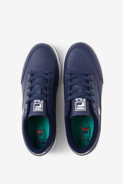 Navy / White Men's Fila Tennis 88 Tennis Shoes | Fila821YQ