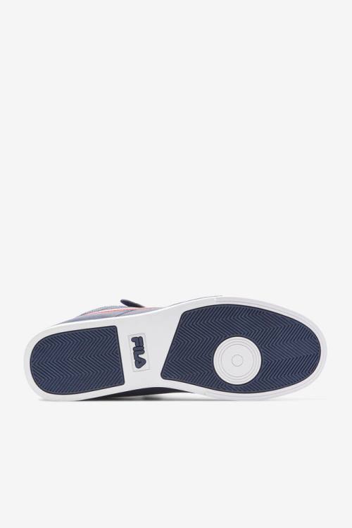 Navy / White / Red Men's Fila Vulc 13 Sneakers | Fila845KI