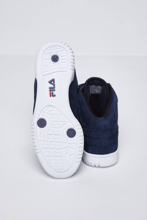 Navy / White / Red Women's Fila F-13 Premium Sneakers | Fila430SV