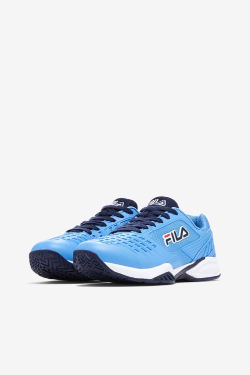 Navy / White Women's Fila Axilus 2 Energized Tennis Shoes | Fila912CR