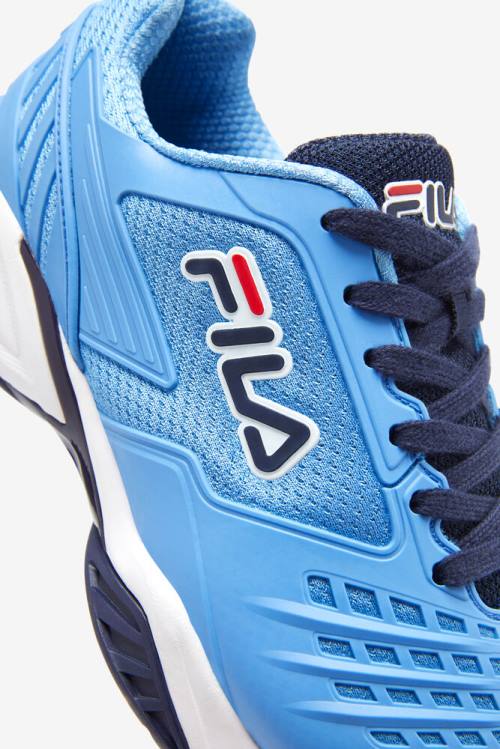 Navy / White Women's Fila Axilus 2 Energized Tennis Shoes | Fila912CR