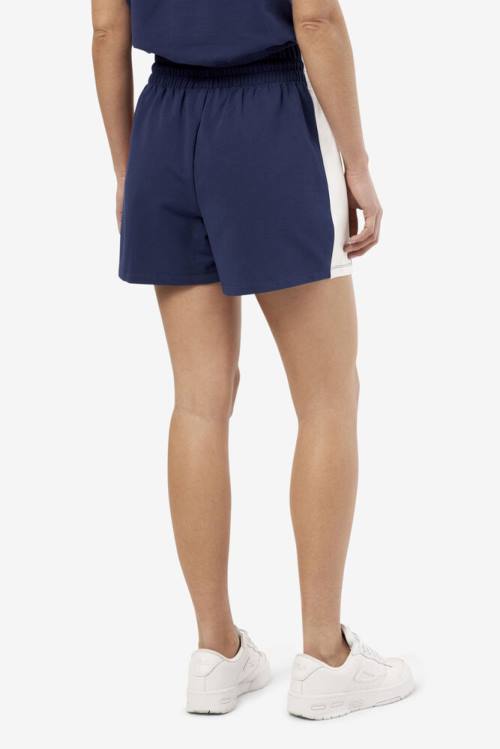 Navy Women's Fila Alivia Shorts | Fila296QY