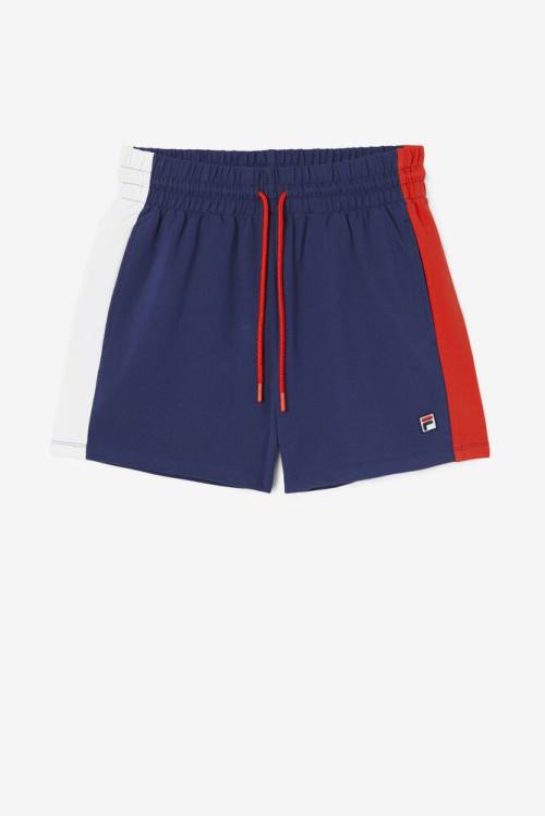 Navy Women\'s Fila Alivia Shorts | Fila296QY