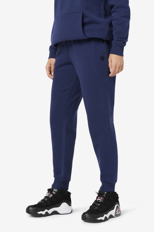 Navy Women's Fila Avah Jogger Pants | Fila308GY