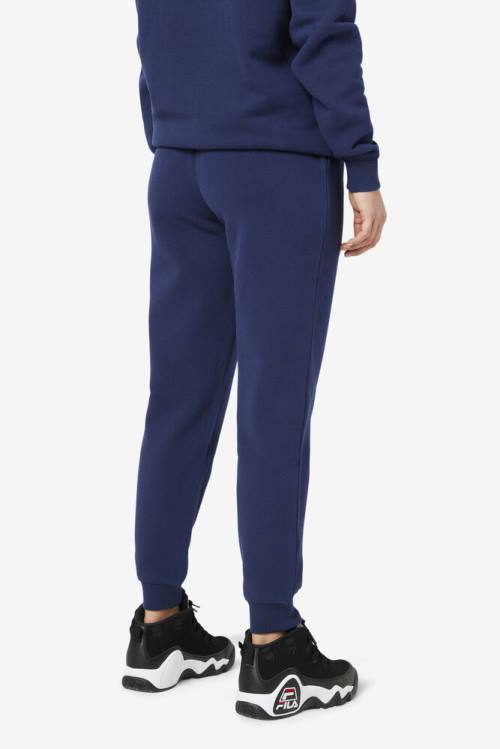 Navy Women's Fila Avah Jogger Pants | Fila308GY