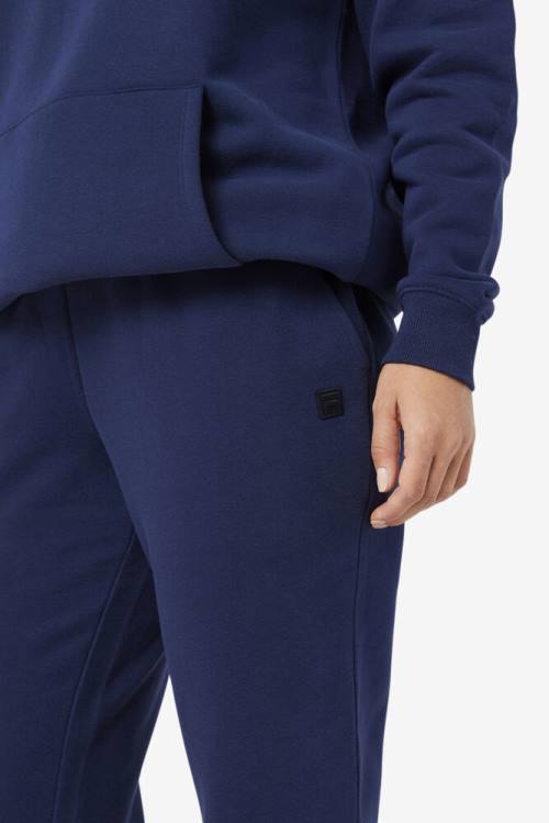 Navy Women's Fila Avah Jogger Pants | Fila308GY