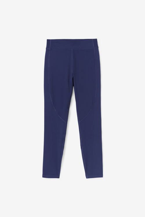 Navy Women\'s Fila Emerie Leggings | Fila132QC