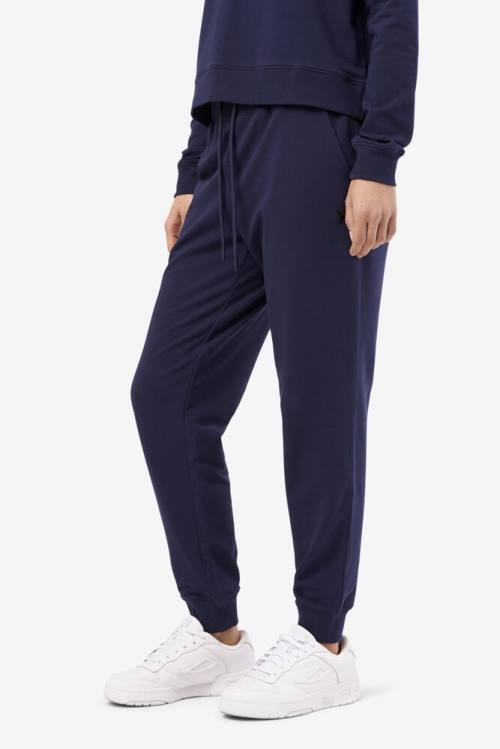 Navy Women's Fila Emersyn Jogger Pants | Fila158AW