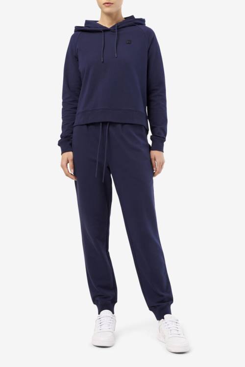 Navy Women's Fila Emersyn Jogger Pants | Fila158AW