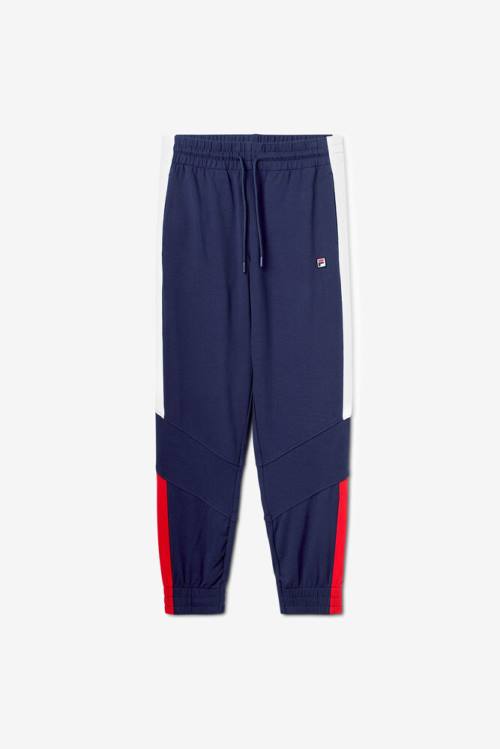 Navy Women\'s Fila Makayla Jogger Pants | Fila075HX