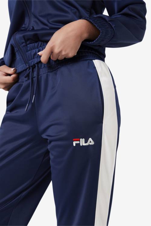 Navy Women's Fila Mckenna Jogger Pants | Fila849VB