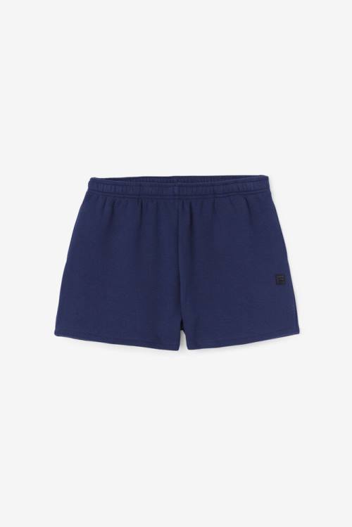 Navy Women\'s Fila Nalani Shorts | Fila512BS