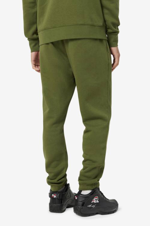 Olive Men's Fila Garin Jogger Pants | Fila537YS