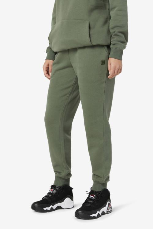 Olive Women's Fila Avah Jogger Pants | Fila985IJ