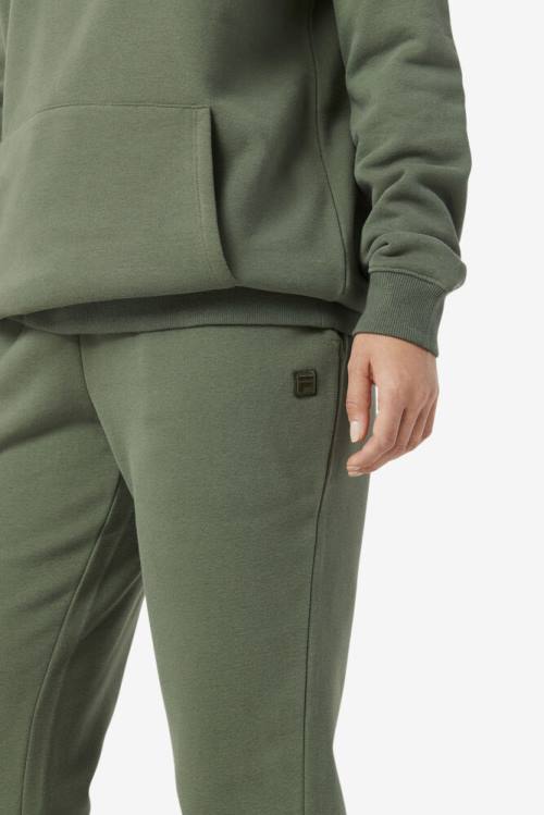 Olive Women's Fila Avah Jogger Pants | Fila985IJ