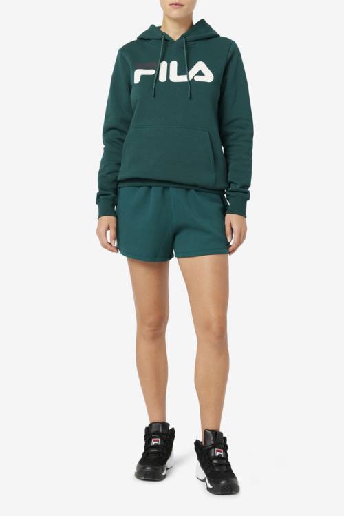 Olive Women's Fila Lucy Hoodie | Fila742EB