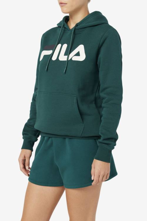 Olive Women's Fila Lucy Hoodie | Fila742EB