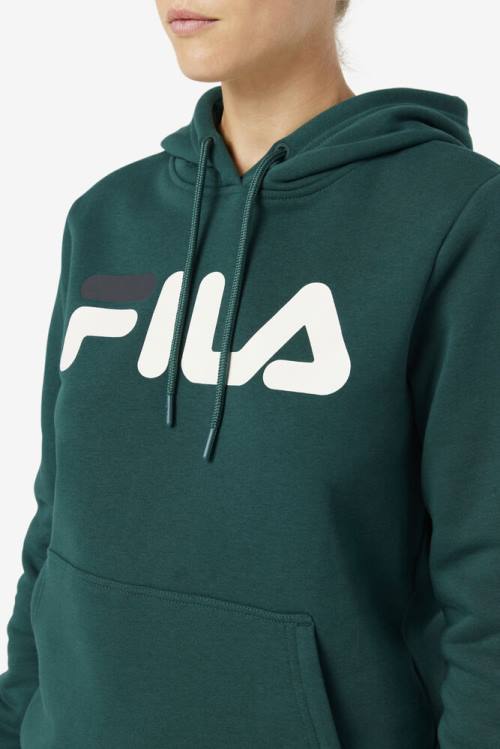 Olive Women's Fila Lucy Hoodie | Fila742EB