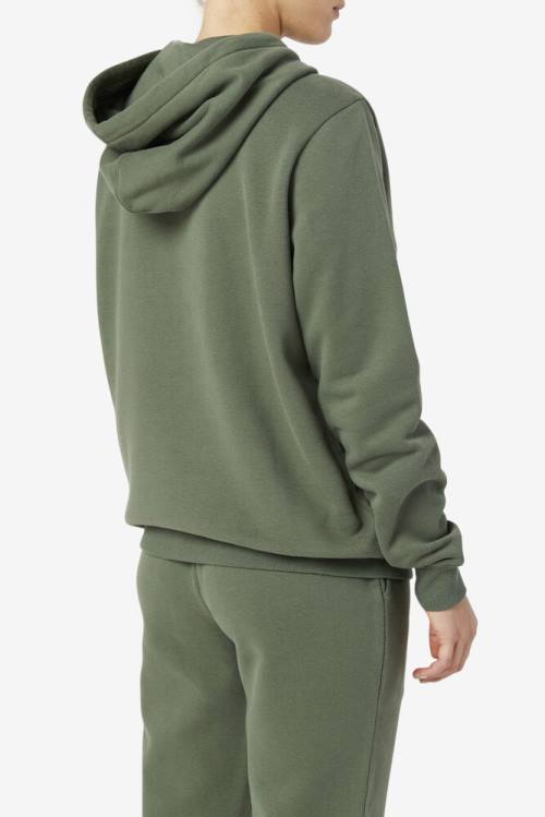 Olive Women's Fila Lylah Hoodie | Fila925QO