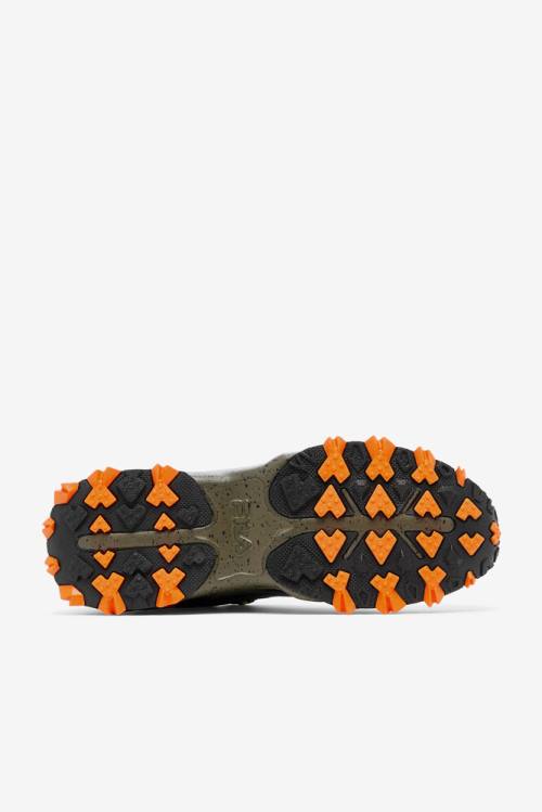 Orange / Black Men's Fila Oakmont TR Sneakers | Fila143KN