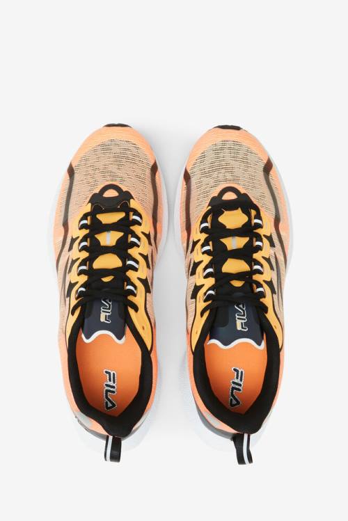 Orange / Black / White Men's Fila Tactik 3 Impulse Sneakers | Fila149CS