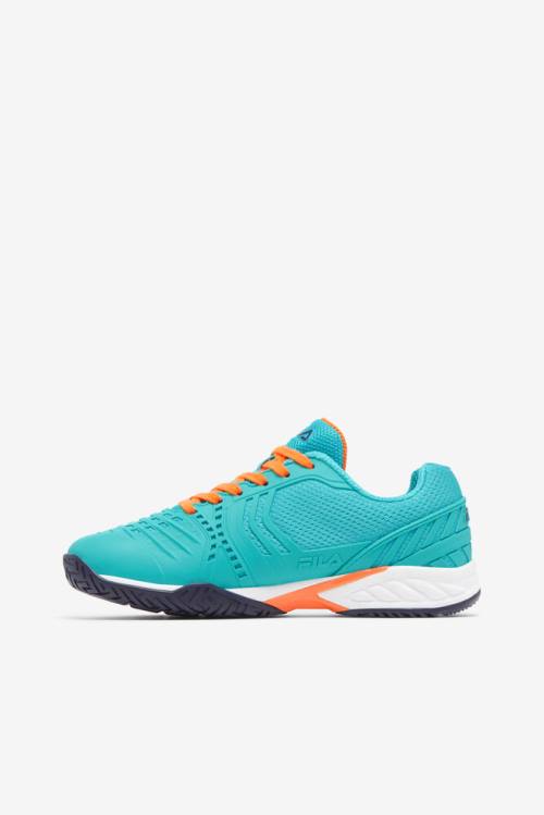 Orange / Blue Women's Fila Axilus 2 Energized Tennis Shoes | Fila356AH