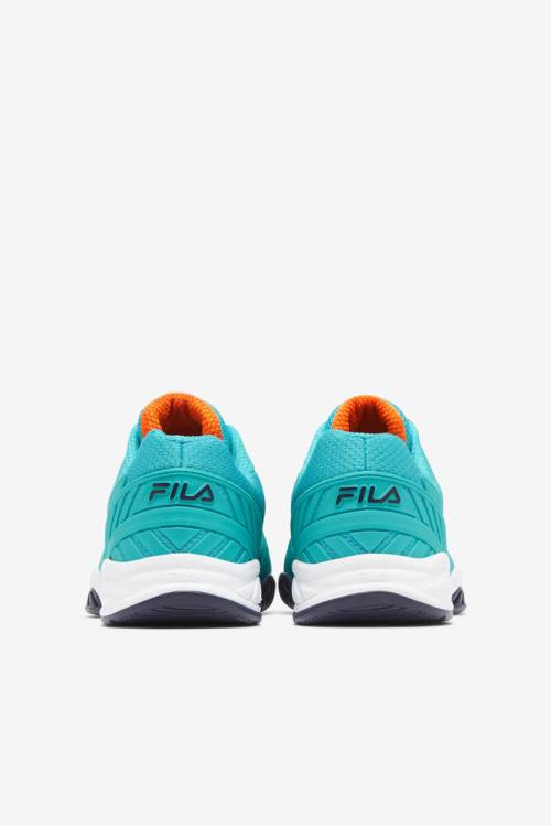 Orange / Blue Women's Fila Axilus 2 Energized Tennis Shoes | Fila356AH