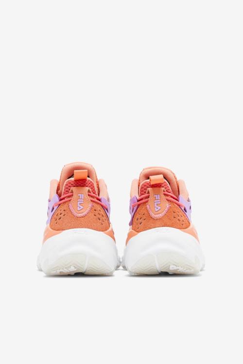 Orange / White Women's Fila Ray Tracer Evo Sneakers | Fila936DT