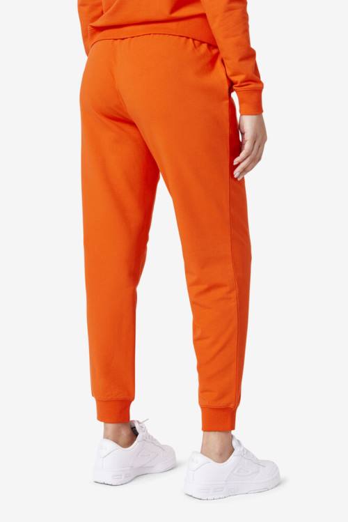 Orange Women's Fila Emersyn Jogger Pants | Fila753JC