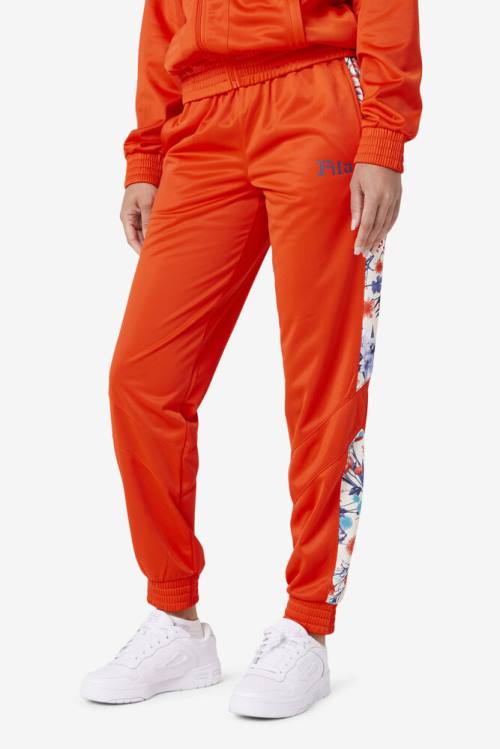 Orange Women's Fila Kiara Track Pants | Fila736OC